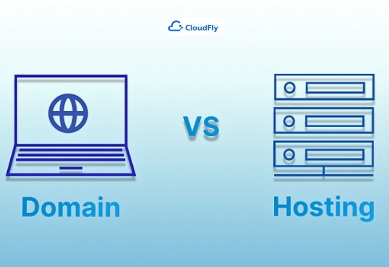 mối quan hệ giữa hosting và domain là gì