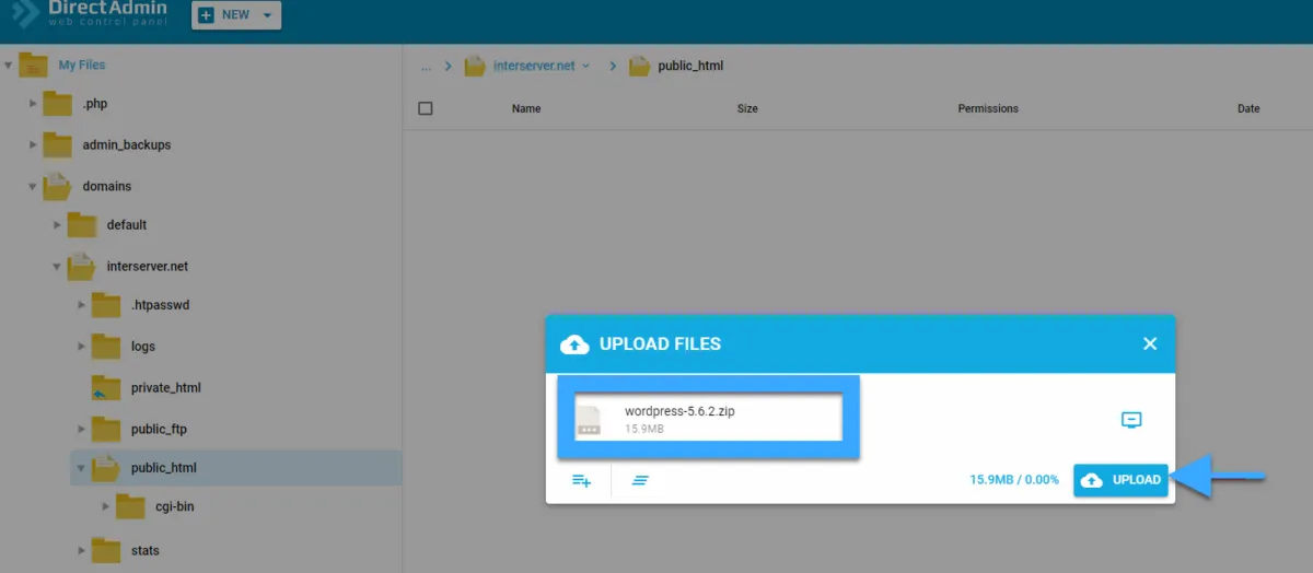 tải lên mã nguồn website 3